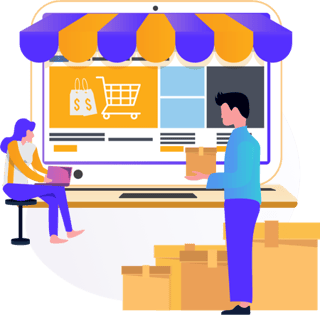 Retail & Distribution Software Development Banner